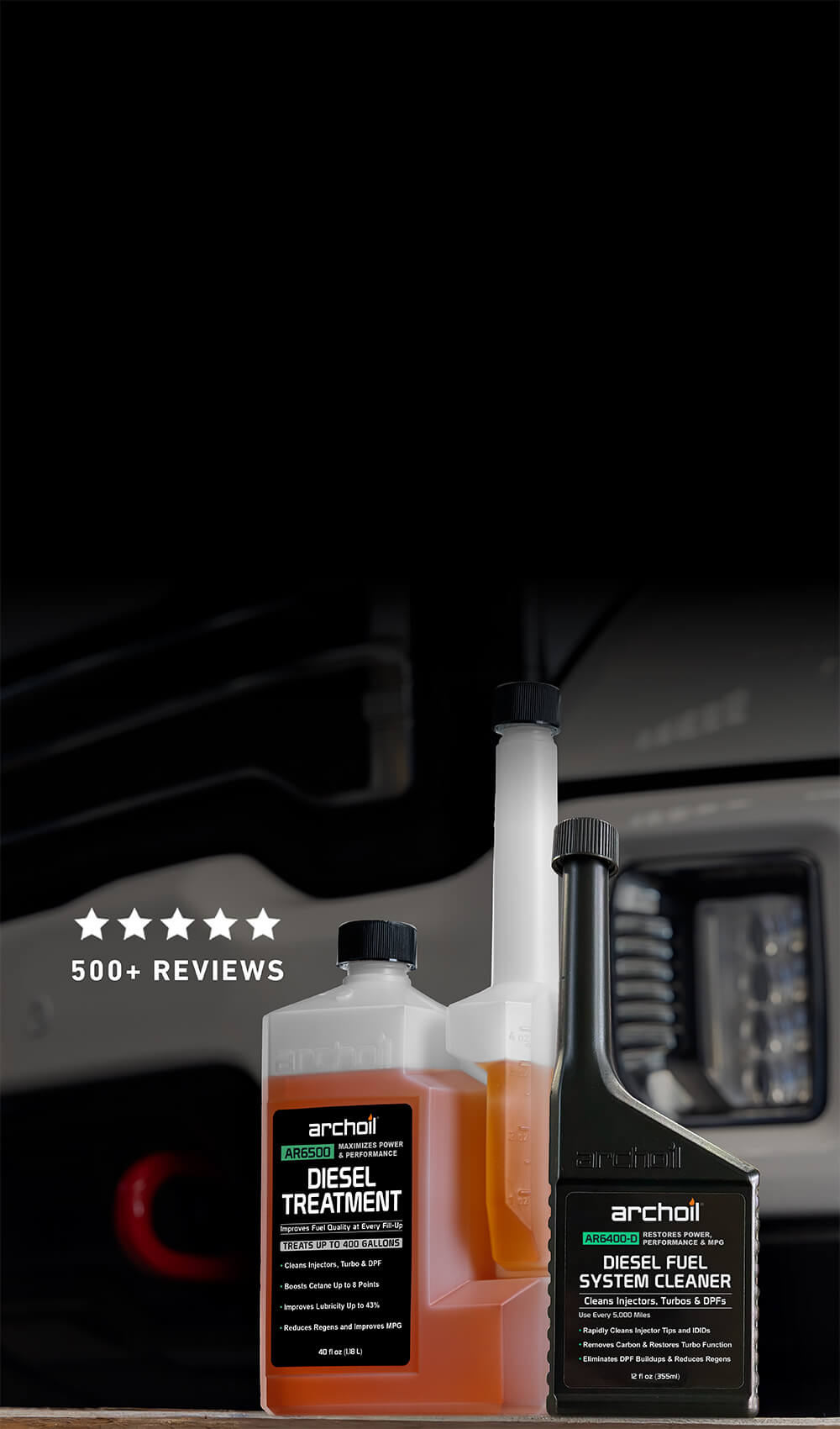 Archoil | Premium Diesel Additives | Maximize Vehicle