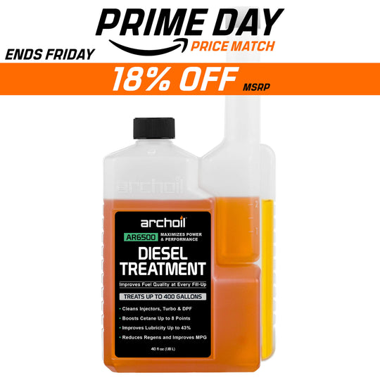 Archoil AR6500 Diesel Treatment 4-Pack - 10.1 Oz Bottles Treat 400 Gallons Total