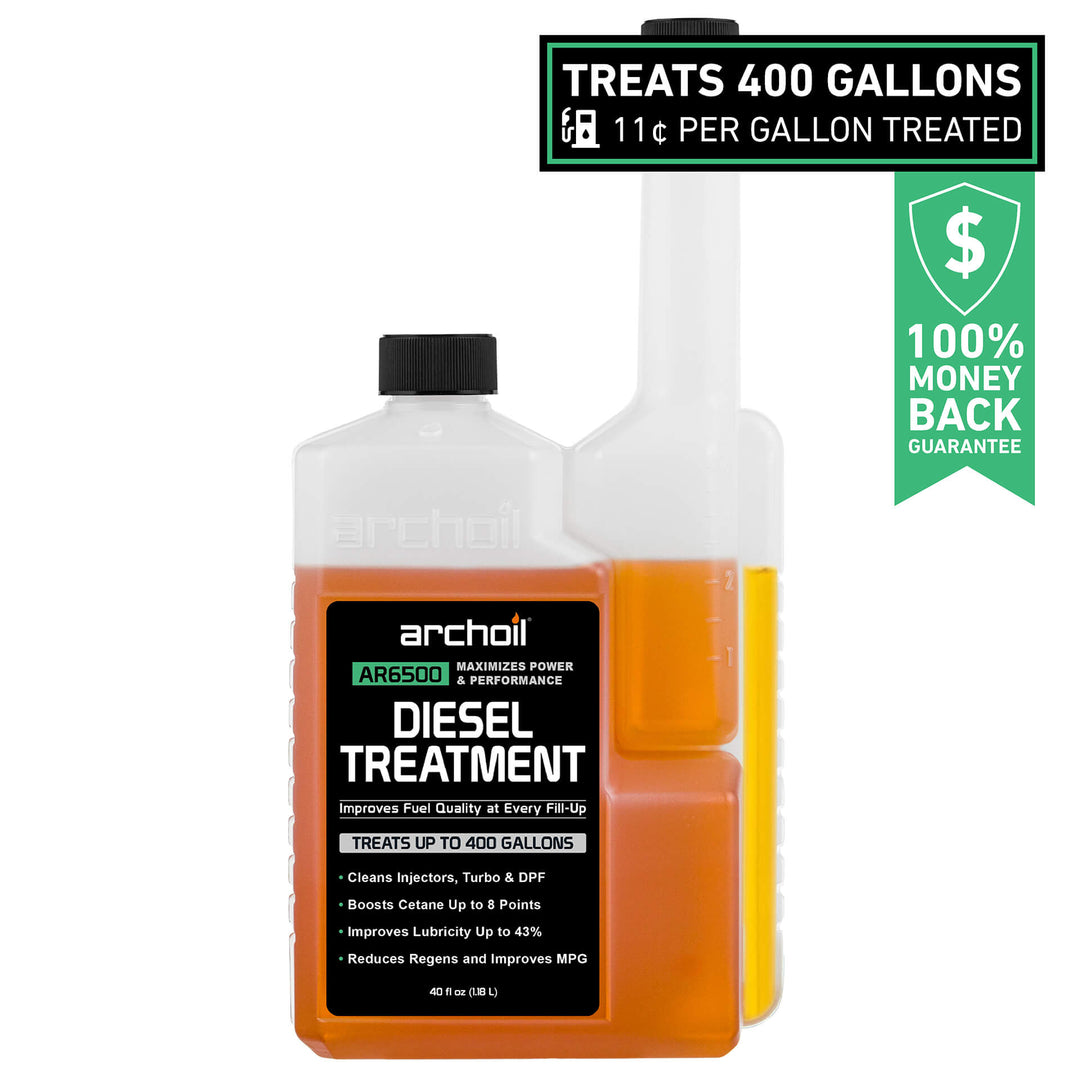 Archoil Ar6500 Diesel Treatment (10.1 oz) - Four Pack - Treats 400 Gallons - Additive for All Diesel Vehicles Archoil Ar6500 Diesel Treatment (10.1 oz) - Four Pack - Treats 400 Gallons - Additive for All Diesel Vehicles