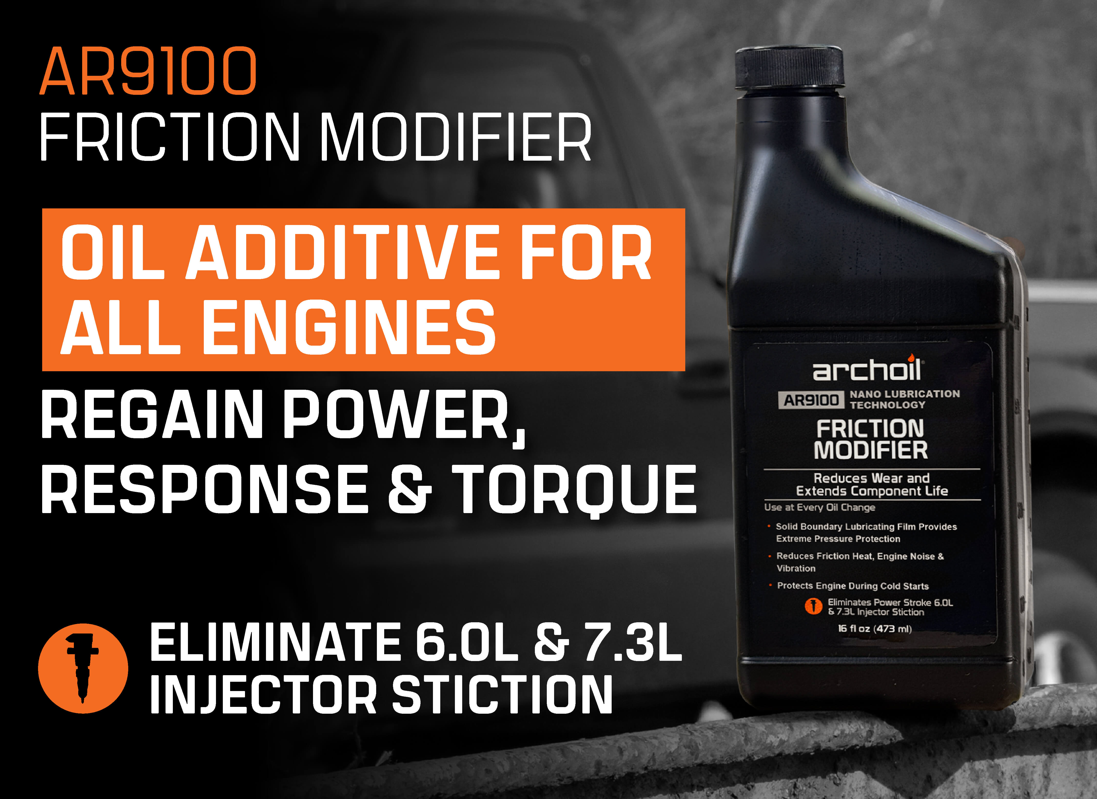 AR9100 Oil Additive | Protect Your Diesel Engine | Archoil