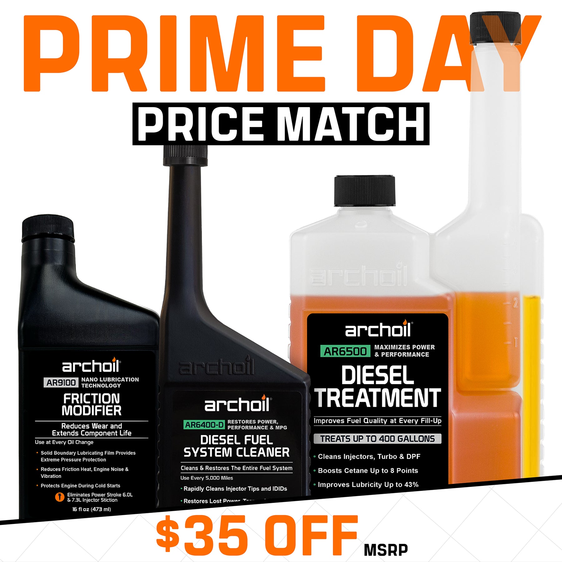 ARIIXPRIME エッセンシャルオイル Ultimate Diesel Kit | Revive and Maximize Engine Performance – Archoil