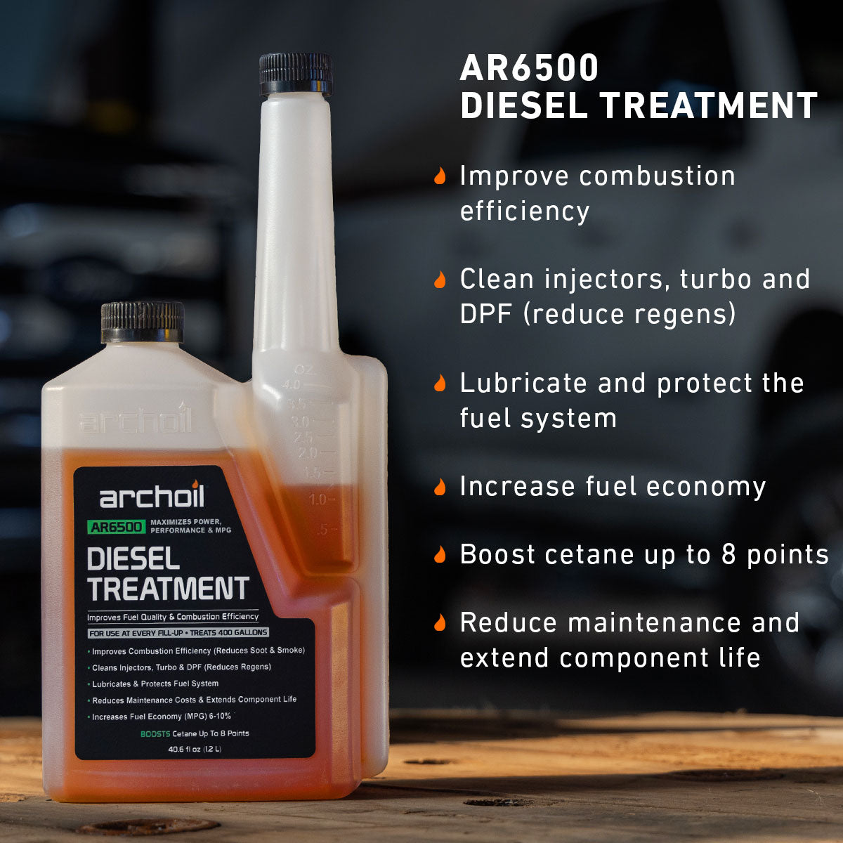 AR6500 Diesel Treatment - Additive for All Diesel Systems – Archoil